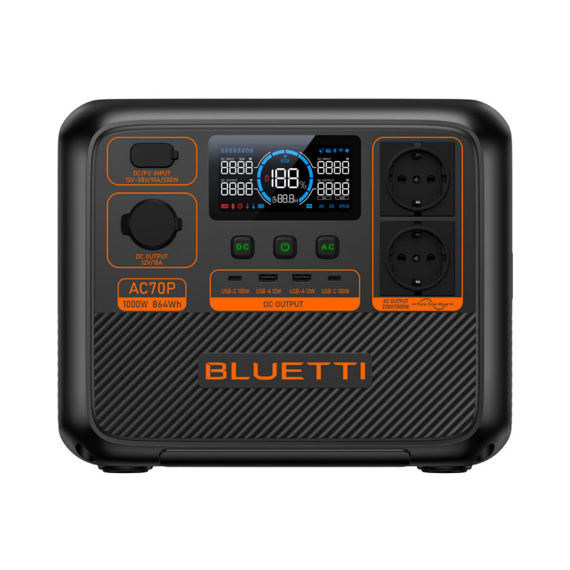 Portable Power Station Bluetti P-AC70P-EU-GY-BL-010