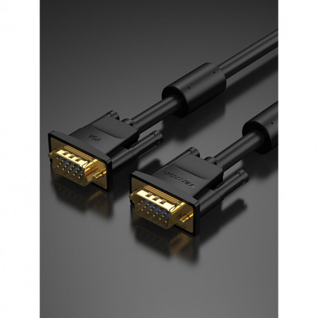 Cable VGA Vention DAEBG Negro 1,5 m