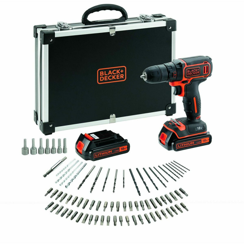 Atornillador eléctrico Black & Decker CDC18BAFC-QW