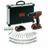 Tournevis électrique Black & Decker CDC18BAFC-QW