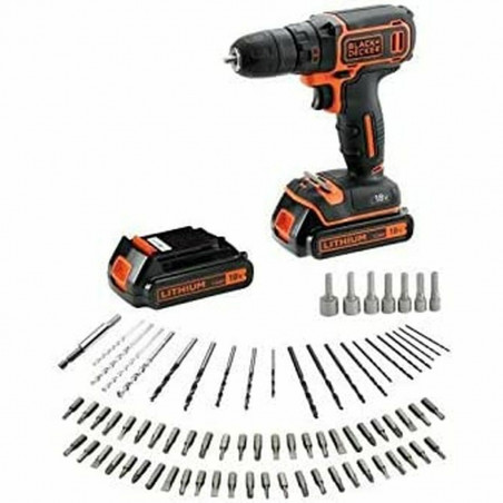 Parafusadeira elétrica Black & Decker CDC18BAFC-QW