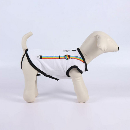 T-shirt para Cães Disney Pride Branco M