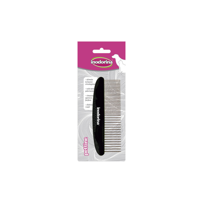 Flea Comb Inodorina Black Plastic