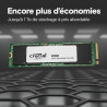 Festplatte Crucial E100 2 TB SSD
