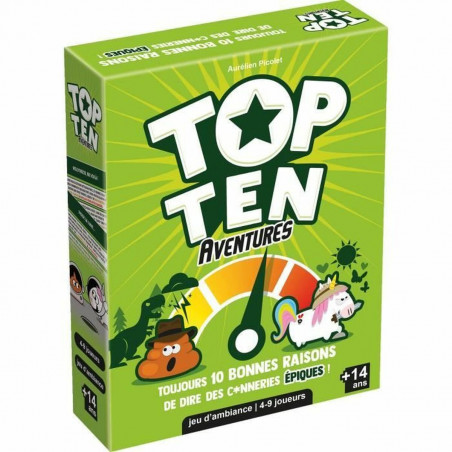 Tischspiel Asmodee Top Ten Adventures