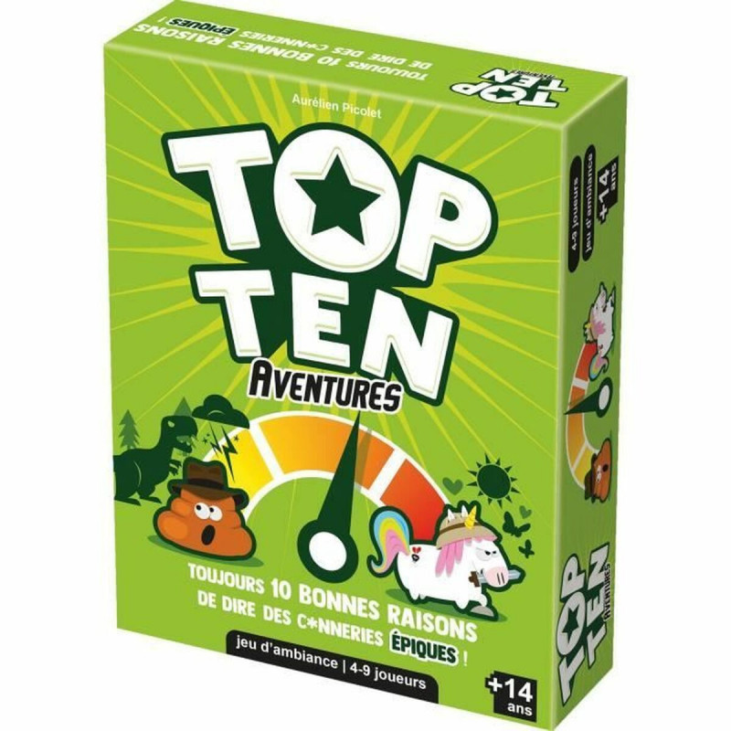 Gioco da Tavolo Asmodee Top Ten Adventures