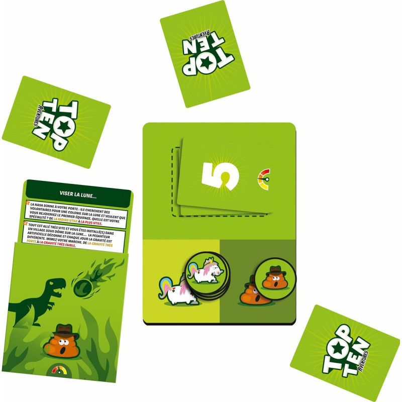 Jeu de société Asmodee Top Ten Adventures