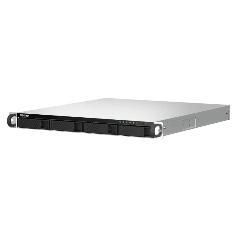 Armazenamanto em Rede NAS Qnap TS-464U-RP-8G Preto Intel Celeron Intel Celeron N5095