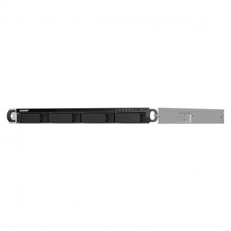 NAS-Netzwerk-Speicher Qnap TS-464U-RP-8G Schwarz Intel Celeron Intel Celeron N5095