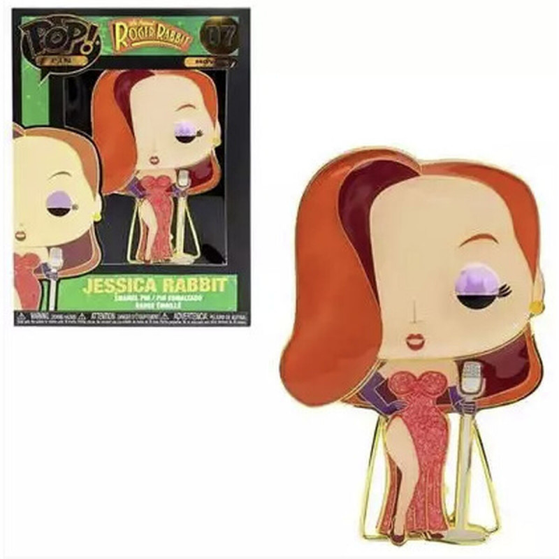 Figuras de Ação Funko Pop! Roger Rabbit Emailles Jessica