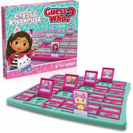 Gioco da Tavolo Winning Moves Who is it? Gabby and the Magic House - Gabby's Dollhouse Version