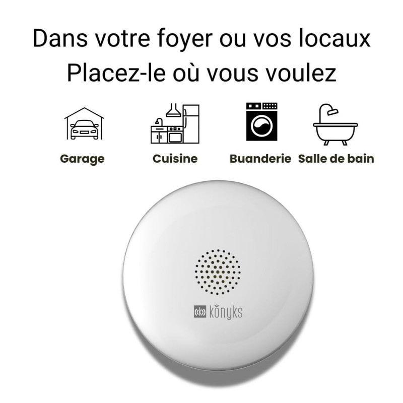Détecteur de Fuites d'Eau Konyks