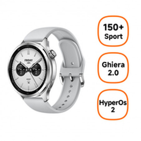 Smartwatch Xiaomi Watch S4 Argentato 1,43"