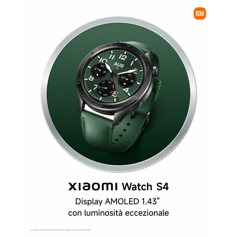 Smartwatch Xiaomi Watch S4 Plateado 1,43"