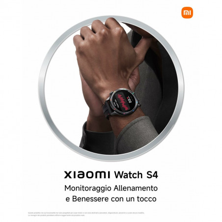 Smartwatch Xiaomi Watch S4 Argentato 1,43"