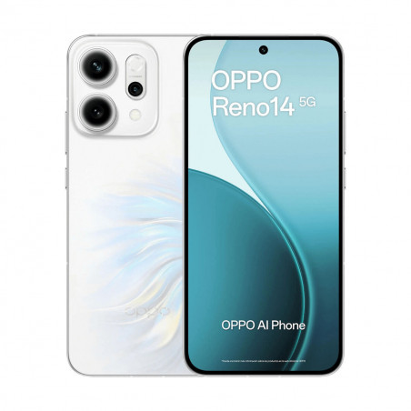 Smartphone Oppo Reno14 5G 6,59" Octa Core 12 GB RAM 256 GB Branco