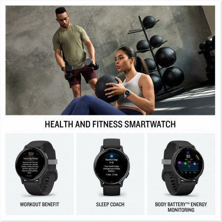Smartwatch GARMIN Vivoactive 5 Black 1,2"