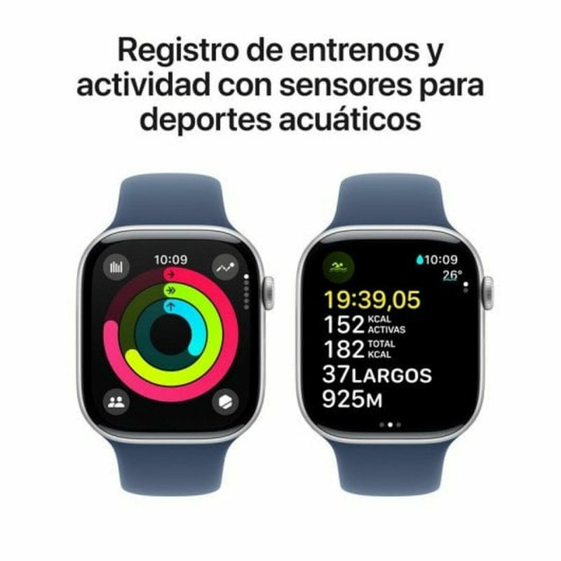 Smartwatch Apple Watch Series 10 GPS + Cellular Prateado 1,96" 46 mm