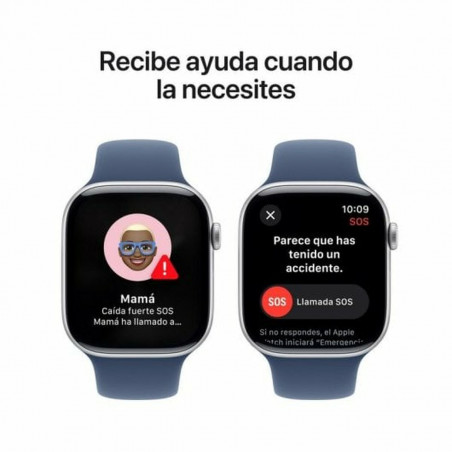 Smartwatch Apple Watch Series 10 GPS + Cellular Silver 1,96" 46 mm