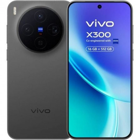 Smartphone Vivo X300 Octa Core 16 GB RAM 512 GB Schwarz