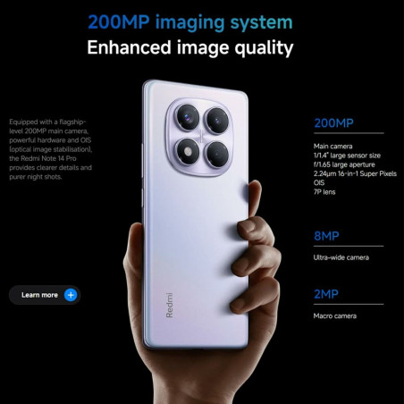 Smartphone Xiaomi Redmi Note 14 Pro 6,67" Octa Core 12 GB RAM 512 GB Azul