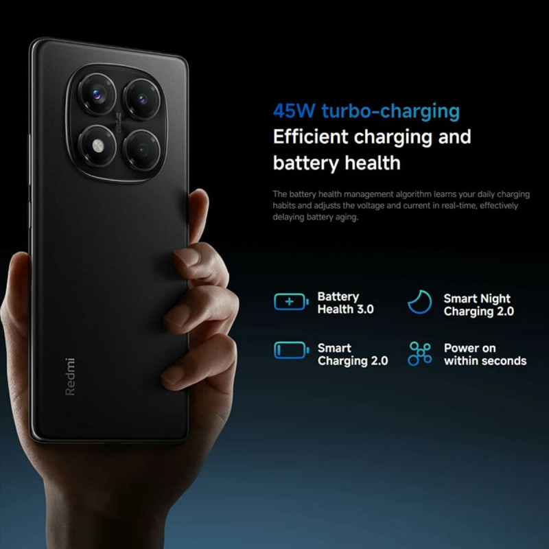 Smartphone Xiaomi Redmi Note 14 Pro 6,67" Octa Core 12 GB RAM 512 GB Blue