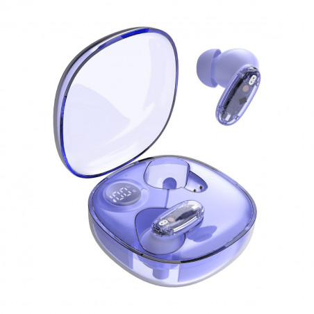 Auriculares Inalámbricos con Estuche de Carga Mars Gaming MHIB2PP Púrpura