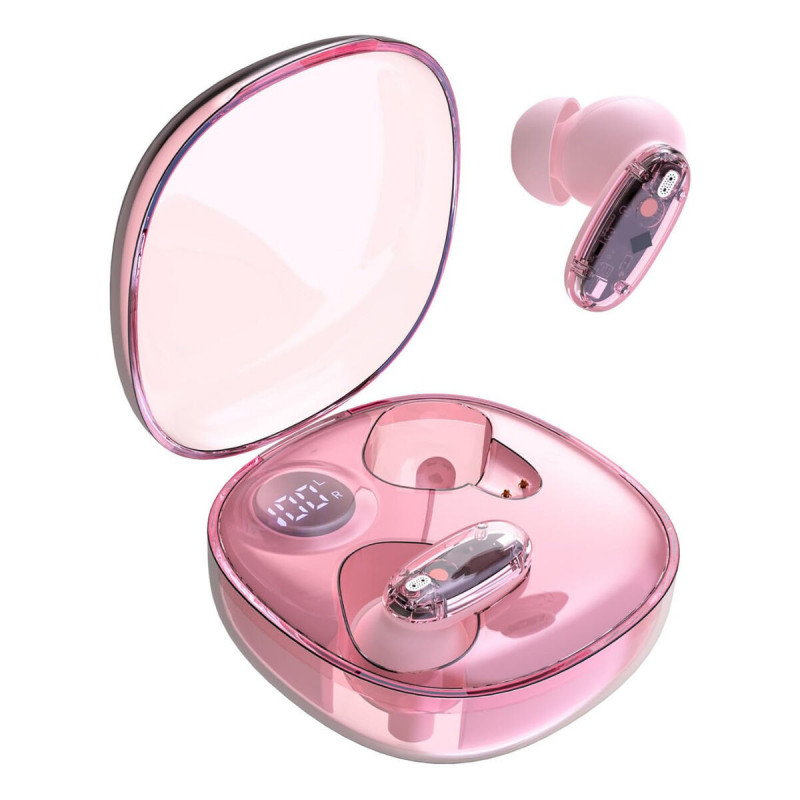 Kabellose Kopfhörer mit Ladebox Mars Gaming MHIB2P Rosa