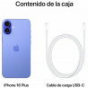 Smartphone Apple iPhone 16 Plus 6,7" 256 GB Azul