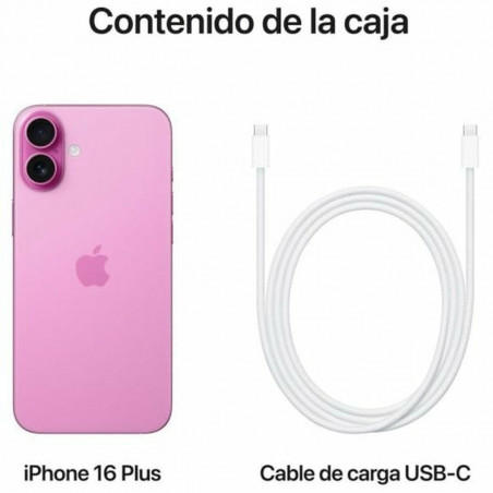Smartphone Apple iPhone 16 Plus 6,7" 128 GB Cor de Rosa