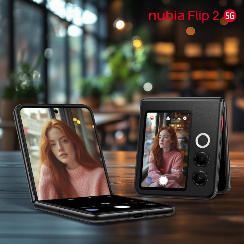 Smartphone Nubia Nubia Flip 6,9" Octa Core 8 GB RAM 256 GB Black
