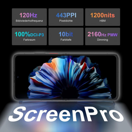 Smartphone Nubia Nubia Flip 6,9" Octa Core 8 GB RAM 256 GB Black