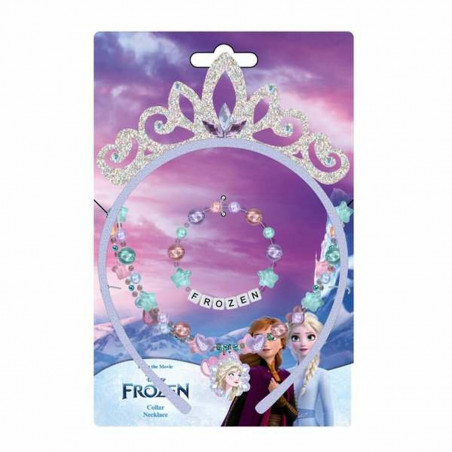 Conjunto Colar e Pulseiras Frozen