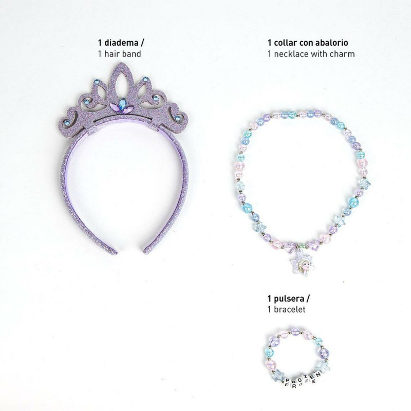 Necklace and Bracelets set Frozen