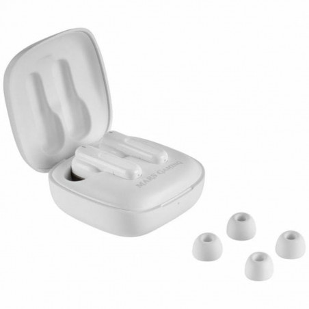 Auricolari con Microfono Mars Gaming MHIBW Bianco