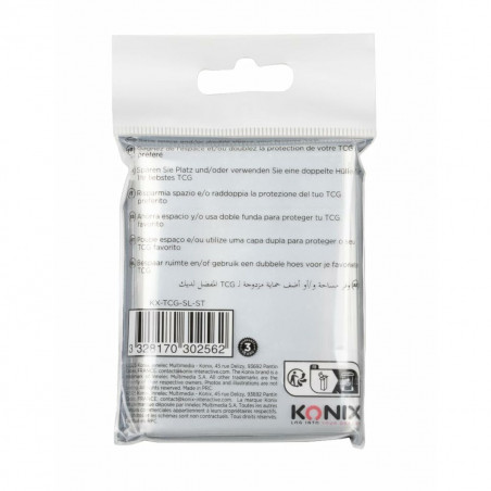 Capas para cartas KONIX 100 Unidades