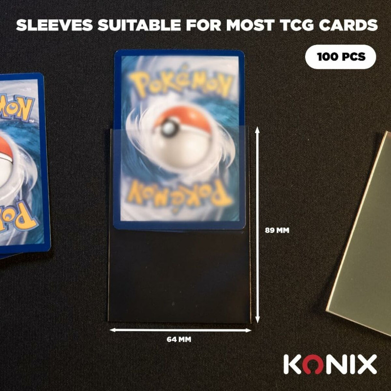 Kartenhüllen KONIX 100 Stück
