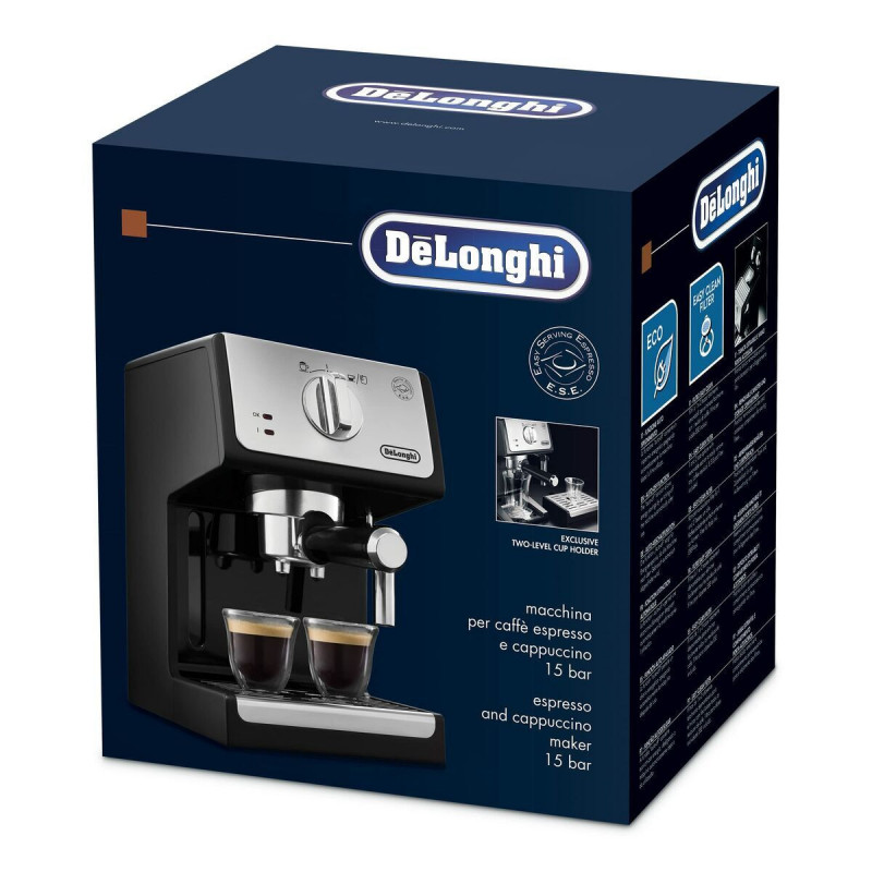 Máquina de Café Expresso Manual DeLonghi ECP 33.21 Preto 1100 W 1,1 L