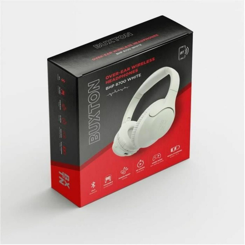 Auriculares Buxton BHP 8700 Branco Verde