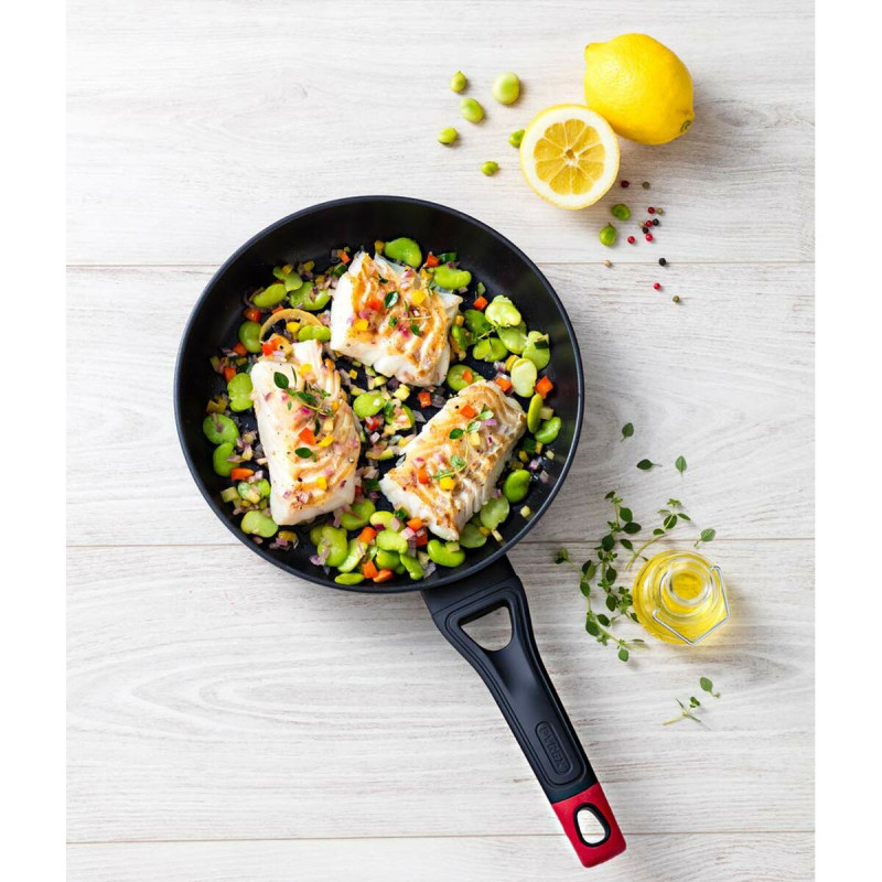 Sartén Pyrex Negro Aluminio Ø 20 cm