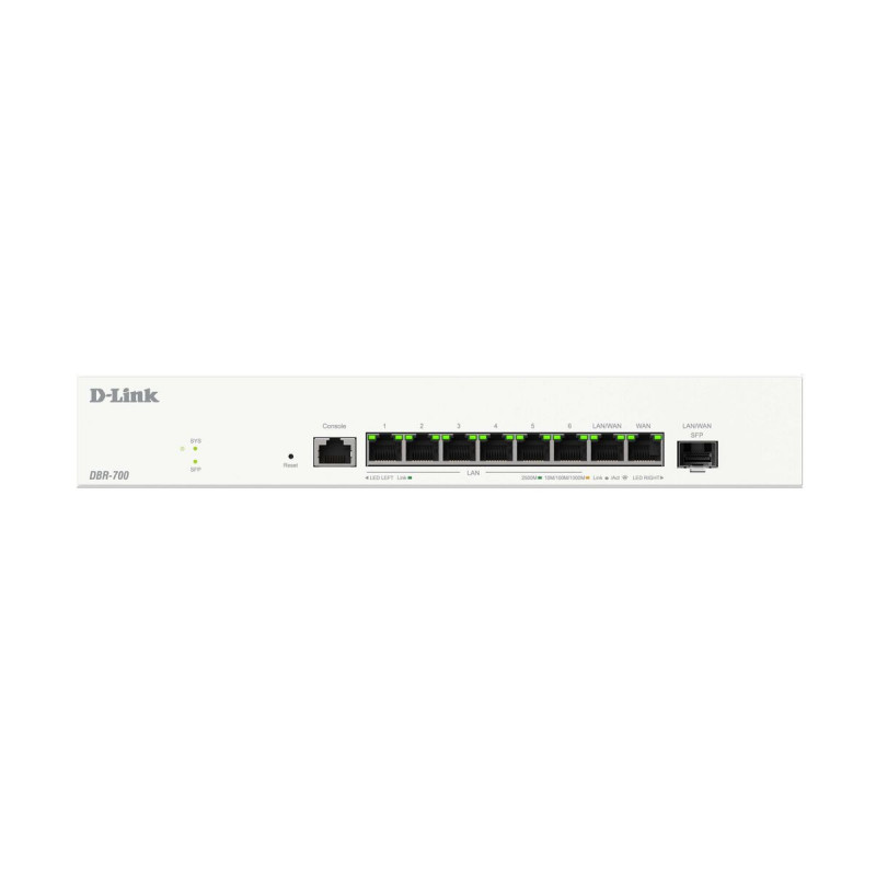 Router D-Link DBR-700 Branco 8 Ethernet LAN