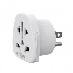 Multiprise Scape Travel 830US Plastique 10 A