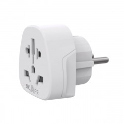 Plug adapter Scape Travel 830DE Plastic