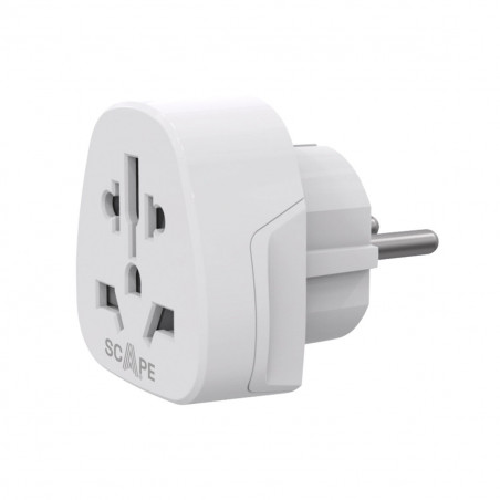 Scape Travel Adaptador de viaje Internacional a Schuko