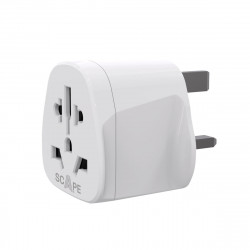 Plug adapter Scape Travel 830UK Plastic 13 A