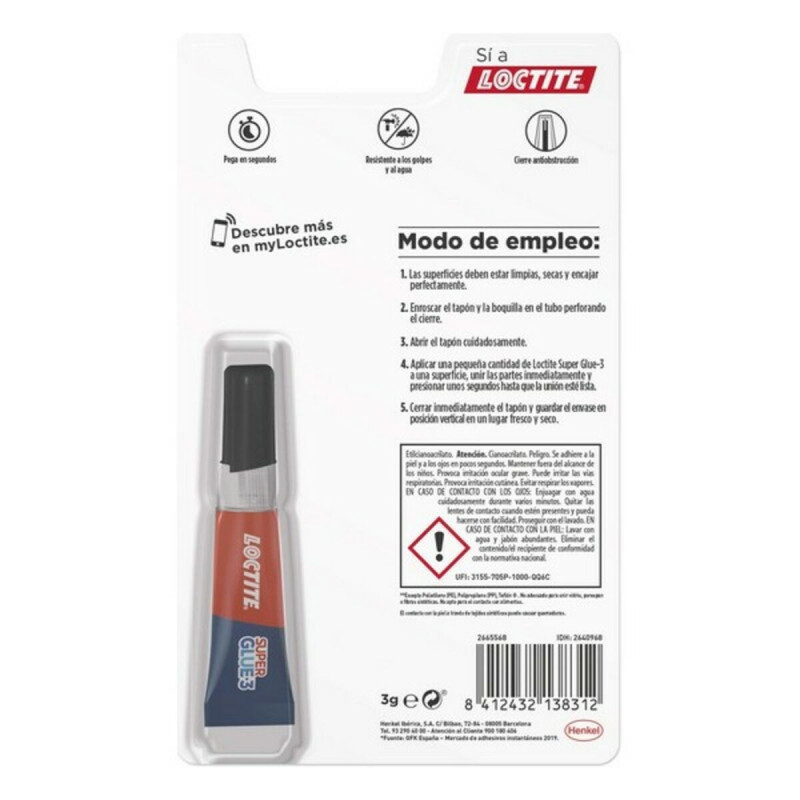 Klebstoff Loctite Super Glue 3 (3 g)