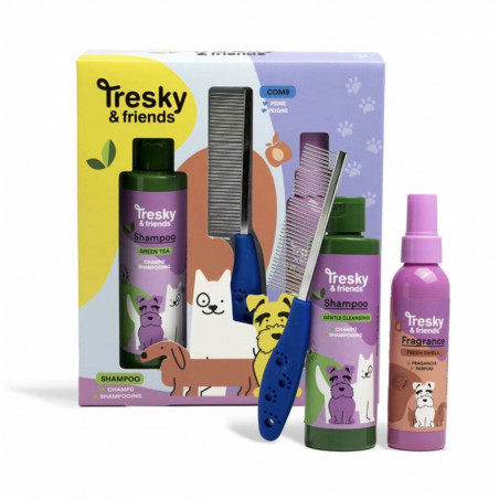 Conjunto de higiene Tresky & Friends   3 Peças