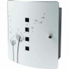 Key cupboard Burg-Wachter 6204/10 Ni Pusteblume White Black