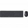 Teclado e Rato Rapoo 9810M Cinzento AZERTY