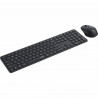 Tastiera e Mouse Rapoo 9810M Grigio AZERTY